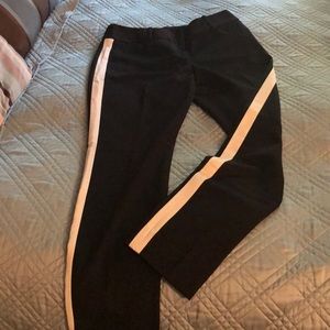 Black tuxedo pant